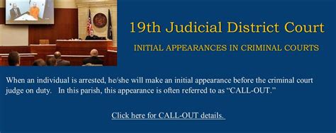 19th Judicial District Court Online Court