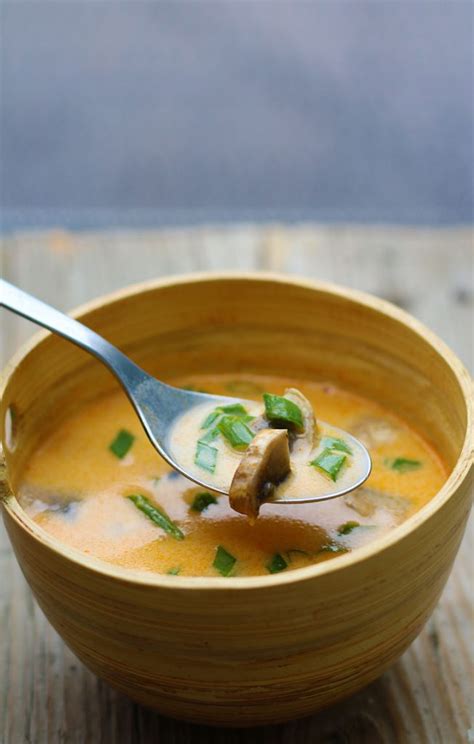 Vegan Tom Yum Soup (Mushroom Tom Yam)