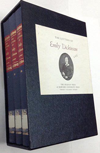 Letters of Emily Dickinson (3 Volumes): Emily Dickinson, Thomas H ...