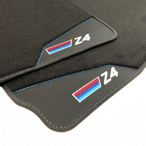 BMW Z4 E85 (2002 - 2009) leather car mats