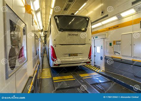 Calais, France - Inside the Eurotunnel Train Joining France and United ...