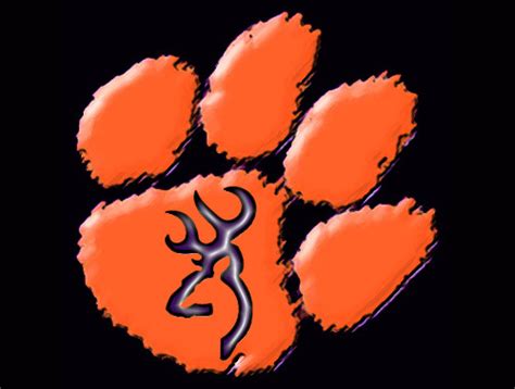 Clemson Tiger Paw Wallpaper - WallpaperSafari