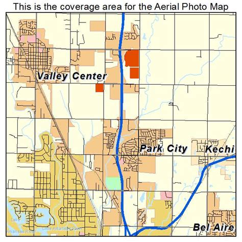 Aerial Photography Map of Park City, KS Kansas