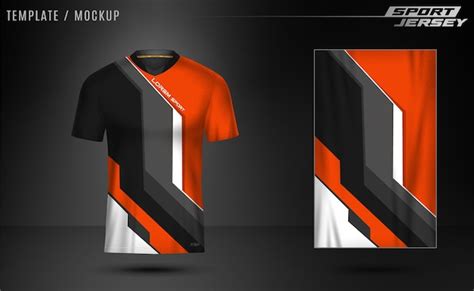 Vector jersey sport, esport gaming, plantilla de camiseta. | Vector Premium