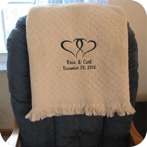 Personalized Wedding Throw Blanket Wedding Registry Gifts - Etsy