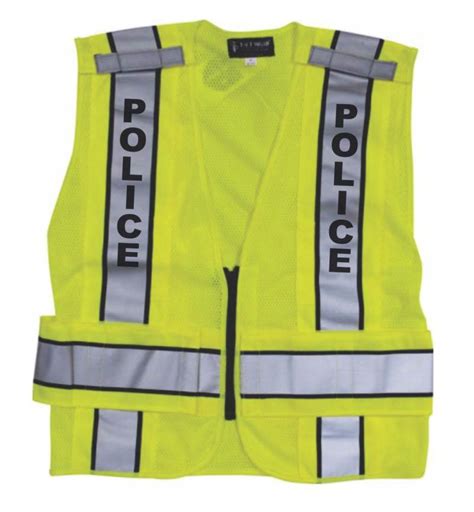 POLICE Traffic Safety Vest - ANSI 207-2006 Compliant