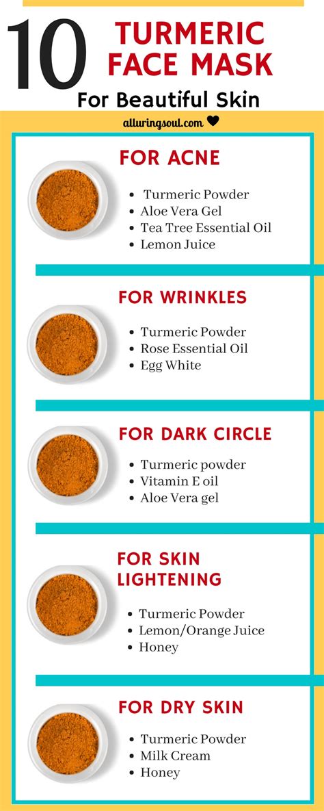 10 Turmeric Face Mask For Glowing And Beautiful Skin