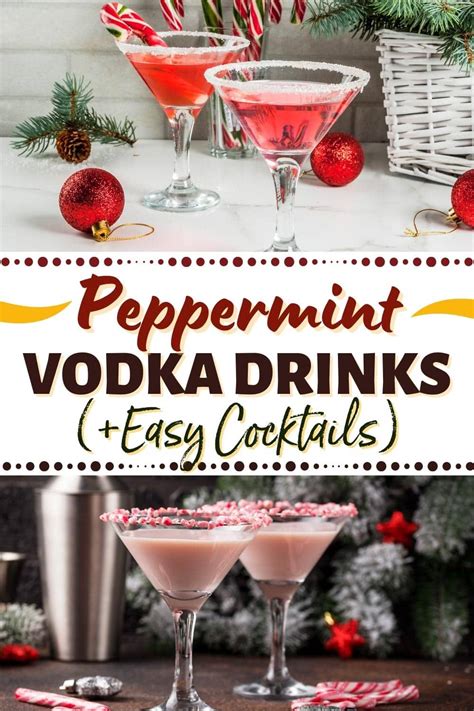 17 Peppermint Vodka Drinks (+Easy Cocktails) - Insanely Good