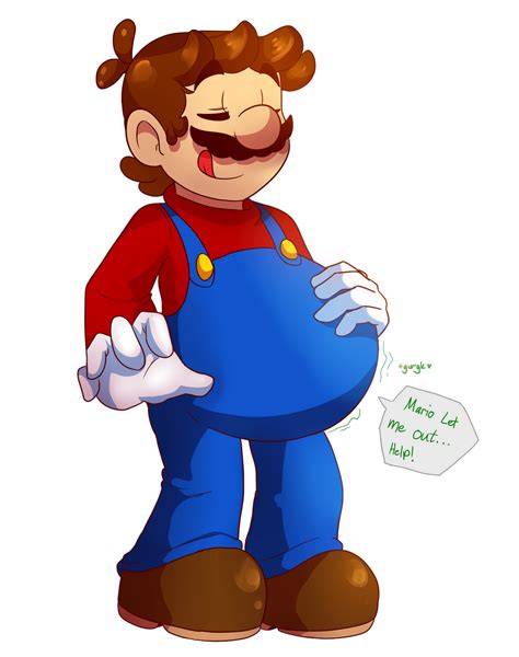 Fat Mario vore by MarioCatBros123 on DeviantArt