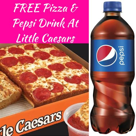 FREE Pizza & Pepsi Drink At Little Caesars | GSFF