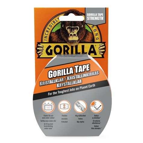 Gorilla Tape clear - FJELLKOMPANIET AS