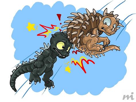 Godzilla vs Anguirus by Natsuakai.deviantart on @DeviantArt HD ...