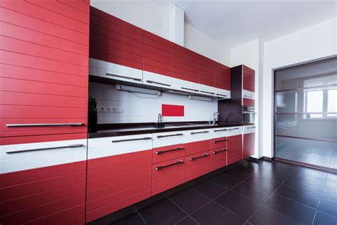 Kitchen Color Combinations: Red and White - HomeLane Blog