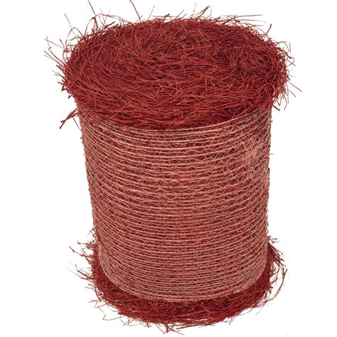 Longleaf Pine Straw - Colored Red Roll - 100-125 Sq. Ft. -- FREE SHPPI – Colored Pine Straw