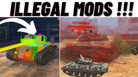 All ILLEGAL Mods (CHEATS) WOT Blitz!!!