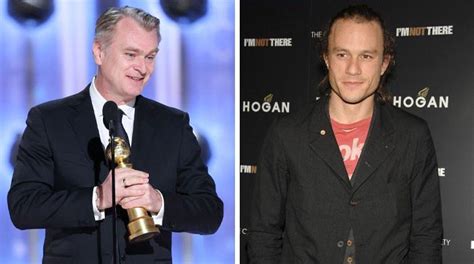 Christopher Nolan honours Heath Ledger during Golden Globe acceptance speech