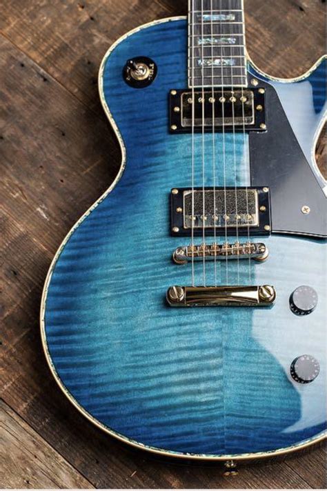 Wolf WLP 750T 2019 Les Paul Custom Guitar - Blue Burst Rosewood Fingerboard, Hobbies & Toys ...