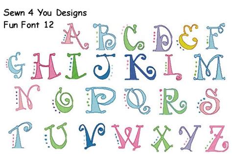 17 Funny Alphabet Fonts Images - Graphic Alphabet Fonts, Fun Letter Fonts and Fun Font Letters ...