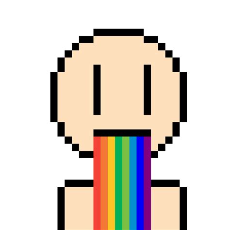 Pixilart - Puking Rainbows by PhoenixOtaku