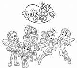 Cafe Coloring Butterbean Pages Printable Butterbeans Cute Kids Cartoon  sketch template