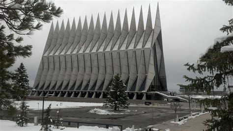 The Cathedral at the Air Force Academy in Colorado : r/pics