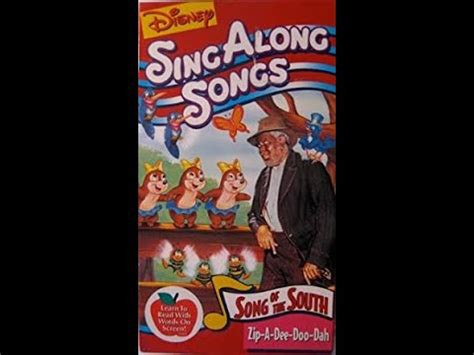 Disney's Sing Along Songs - Zip A Dee Doo Dah Song of the South 1986 ...