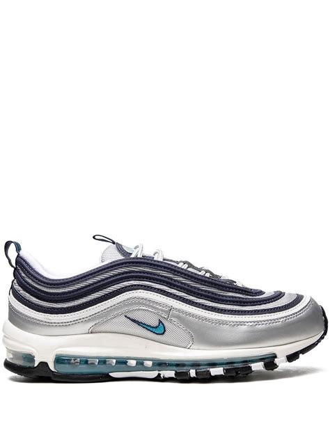 Nike Air Max 97 "Metallic Silver/Chlorine Blue" Sneakers - Farfetch