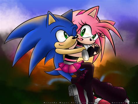 Sonic hugging Amy ^ ^ - Sonic the Hedgehog Photo (19424417) - Fanpop