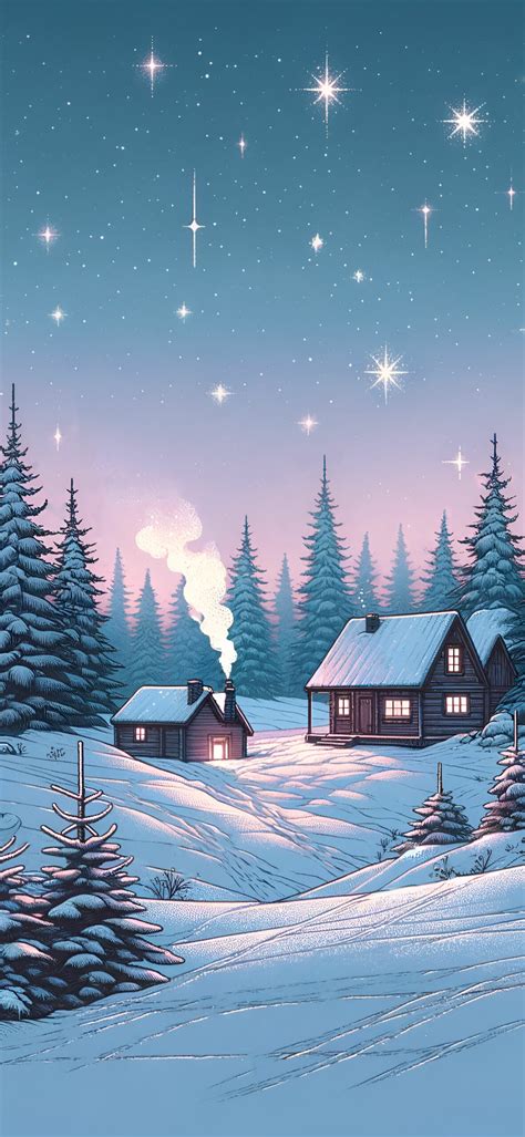 Cute Winter Homes Cozy Wallpapers - Winter Time Wallpapers HD