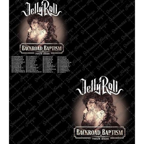 Jelly Roll Png, Jelly Roll Concert 2023 Design, Backroad Bap | Inspire Uplift