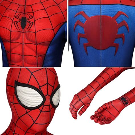 Cosplay Costume From Game Ps4 Spider-Man Spiderman