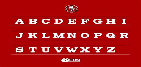 FAITHFUL FONT | 49ERS on Behance | San francisco 49ers logo, 49ers, Faith