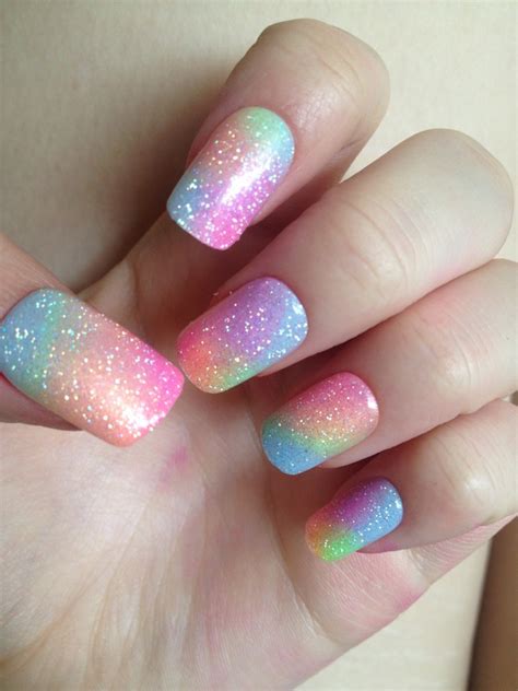 Pastel Rainbow Nails | Kay P.'s Photo | Beautylish