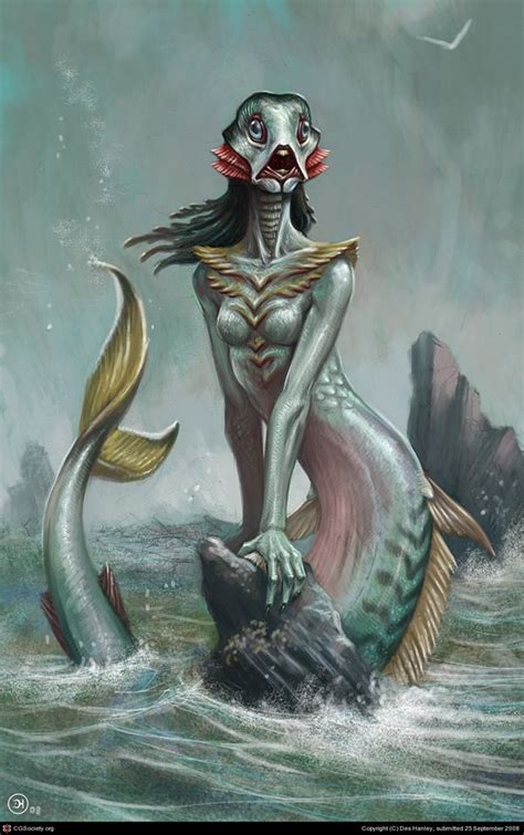 Mermaids in Fantasies of Various Artists | Evil mermaids, Mermaid art, Realistic mermaid