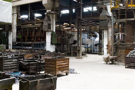 Factory interiors stock photo. Image of industries, architecture - 5088888