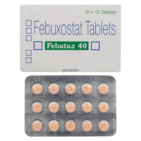 Febutac 40 MG Tablet - Uses, Dosage, Side Effects, Price, Composition | Practo