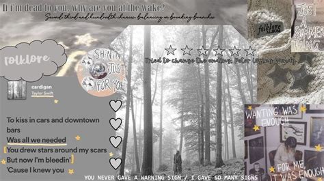 taylor swift desktop wallpaper folklore | Mac wallpaper, Taylor swift lyrics, Wallpaper