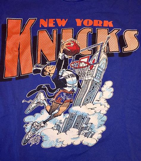 Vintage 90s New York Knicks T-Shirt tee shirt jersey ewing | New york ...