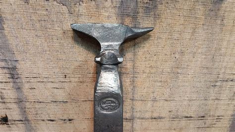 Mini Anvil (on a stick) made by Ken Zitur of Ken's Custom Iron | Blacksmith projects, Custom, Iron