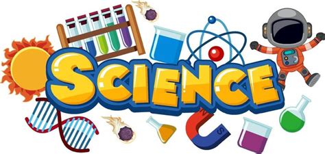 Science text icon with elements | Science themes, Science text, Science stickers