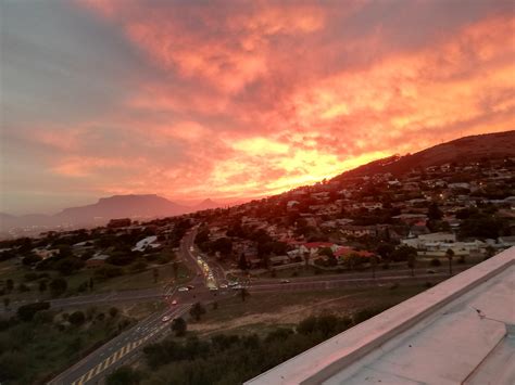 Saw someone post this sunset, this was my perspective. : r/southafrica