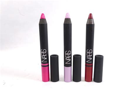 Review: Nars Lip Pencils in Yu, Tender Heart and Majella