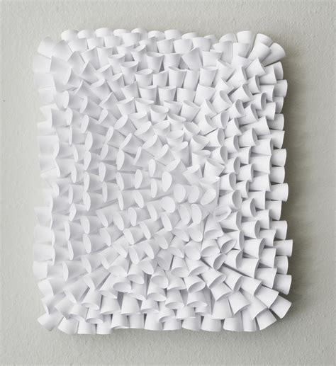 Momichka: White Paper Sculpture - CORAL REEF