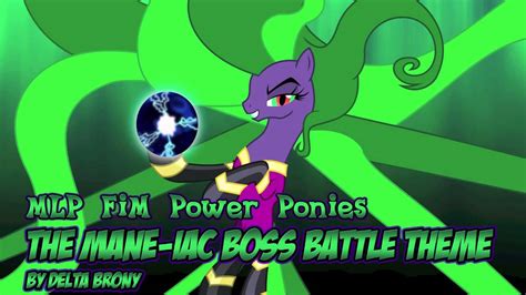 [MLP FiM Power Ponies] The Mane-iac Boss Battle Theme - YouTube