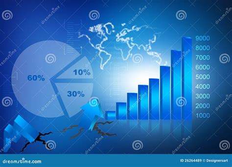 The Stock Market Graph Royalty Free Stock Images - Image: 26264489