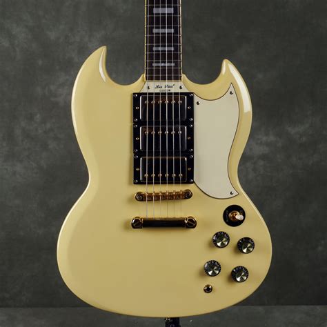 Epiphone G-400 Custom 3-Pickup Electric Guitar - Antique Ivory - 2nd ...