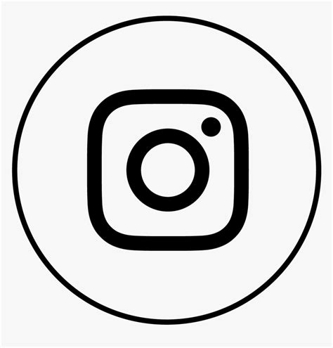 Instagram Icon - White Instagram Logo For Business Card, HD Png Download , Transparent Png Image ...