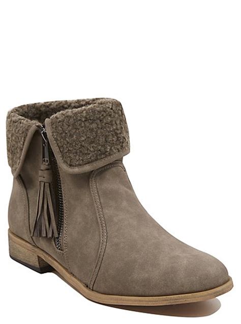 Fleece Trim Ankle Boots | Women | George at ASDA