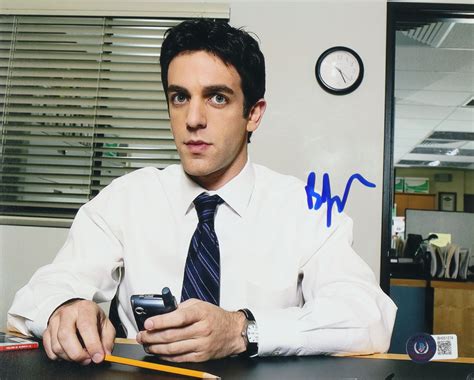 B. J. Novak Signed "The Office" 8x10 Photo (Beckett) | Pristine Auction