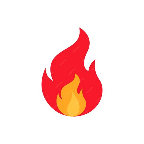 Premium Vector | Fire logo flame vector icon